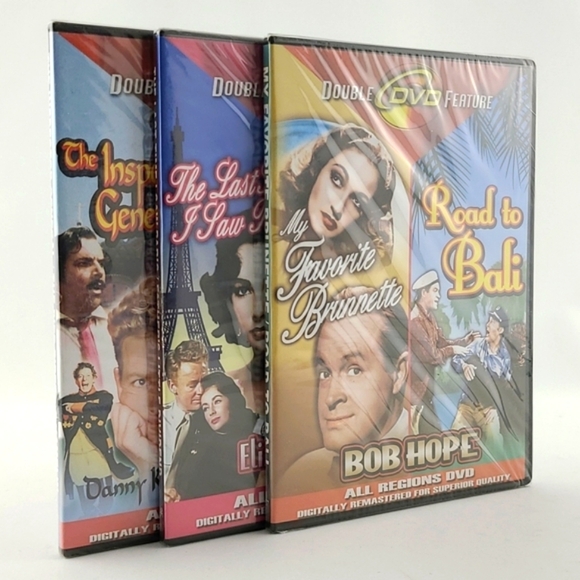 ⭐️3/ $30⭐️ New Sealed 3 Slim DVD 5 Classic Movies - Picture 11 of 11